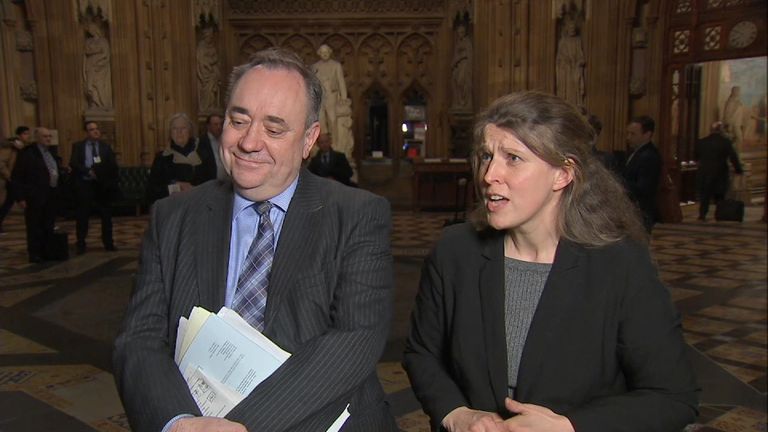 SNP Foreign Affairs spokesman, Alex Salmond MP & Labour&#39;s Rachael Maskell MP