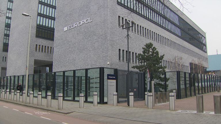 Europol&#39;s HQ is in The Hague