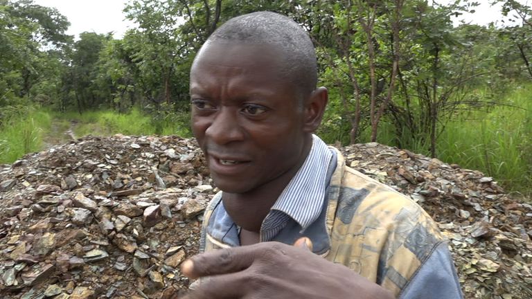 Makumba Mateba believes his tumour has grown because he drinks contaminated water
