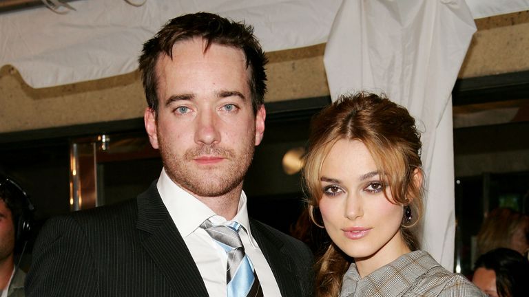 Matthew MacFadyen, here with Keira Knightley, played Mr Darcy in a 2005 movie 