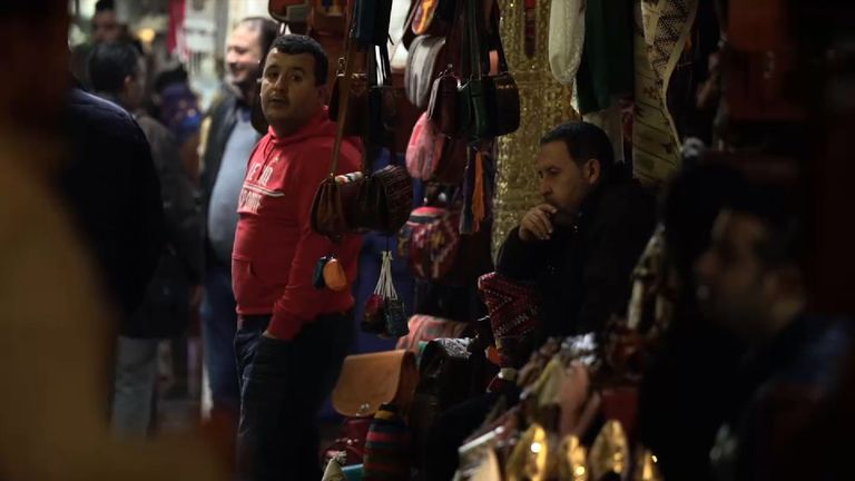 Tunisia&#39;s famous souks are struggling as the economy suffers