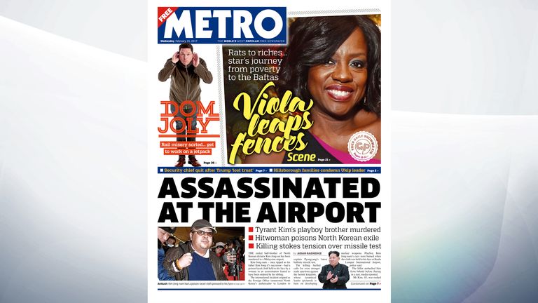 The exiled half brother of Kim Jong-Un has been murdered at an airport, reports Metro
