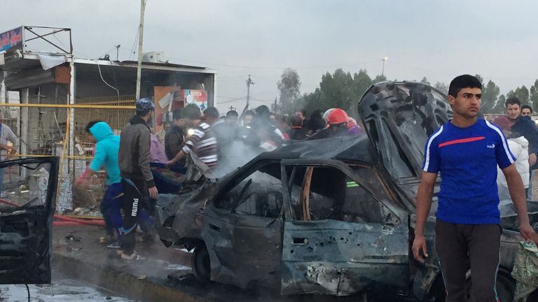 Baghdad has seen a recent rise in car bombings