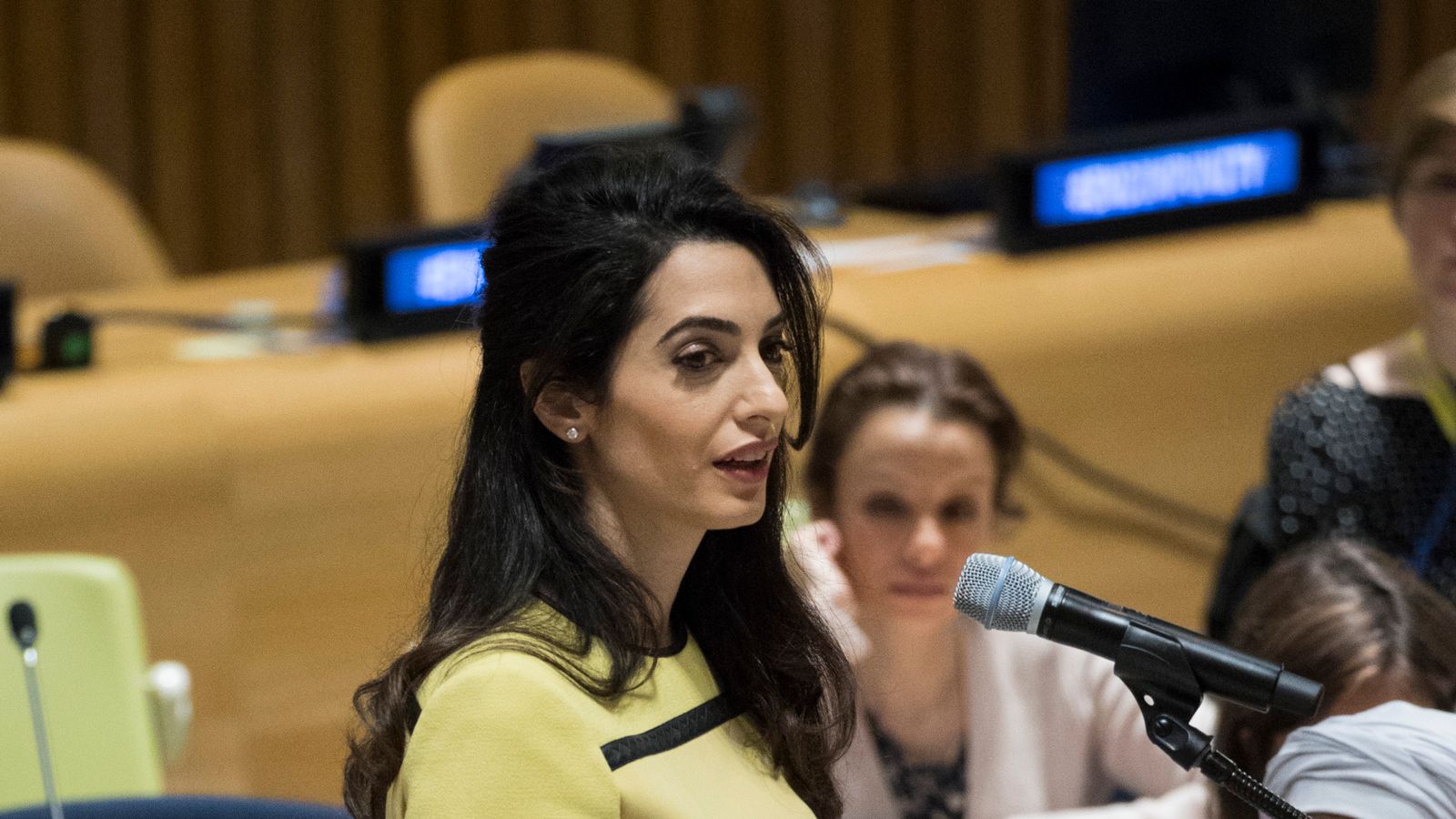 Amal Clooney: 'Don't let Islamic State get away with genocide' | World