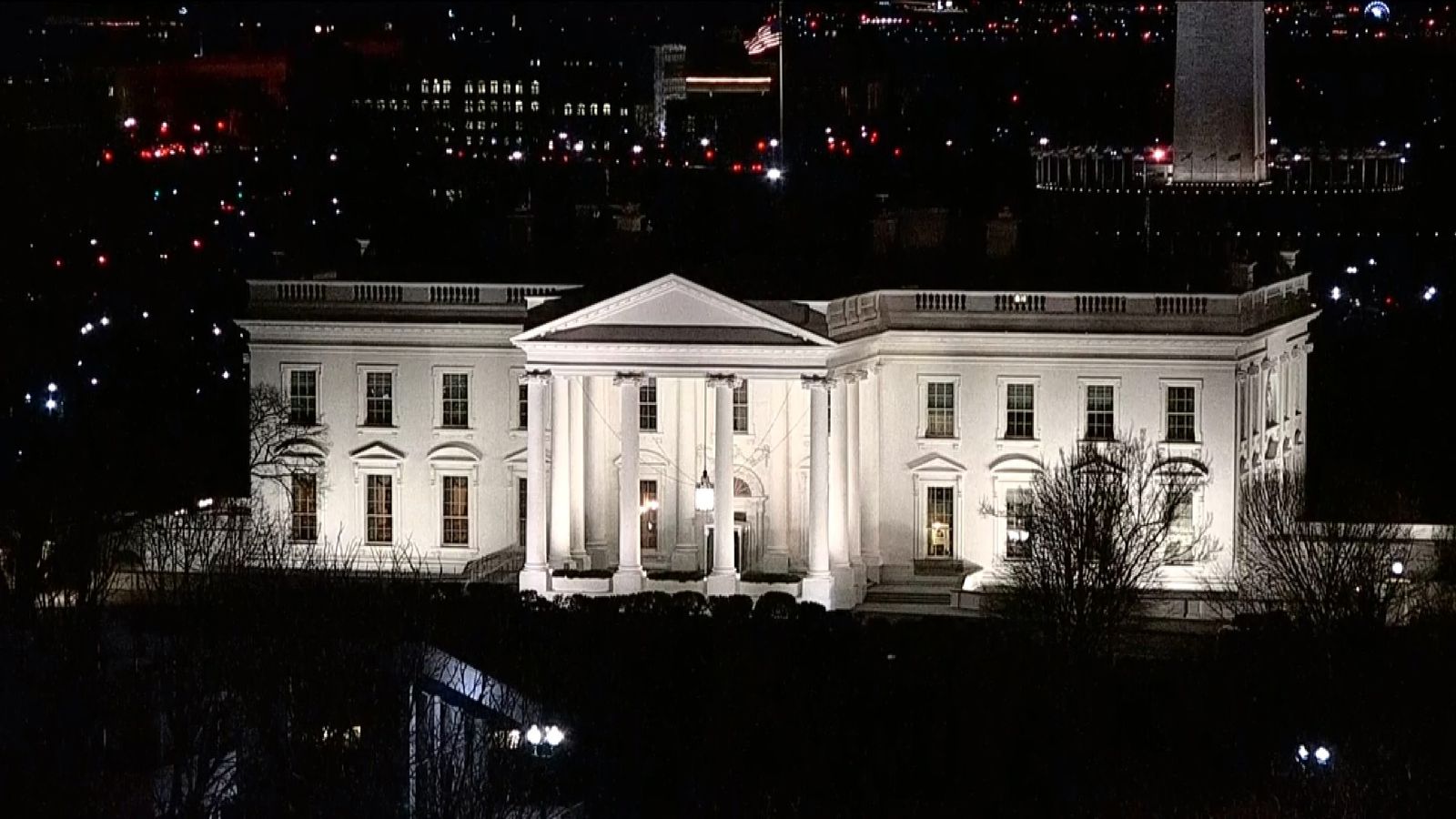 Suspect in custody after White House lockdown | World News | Sky News