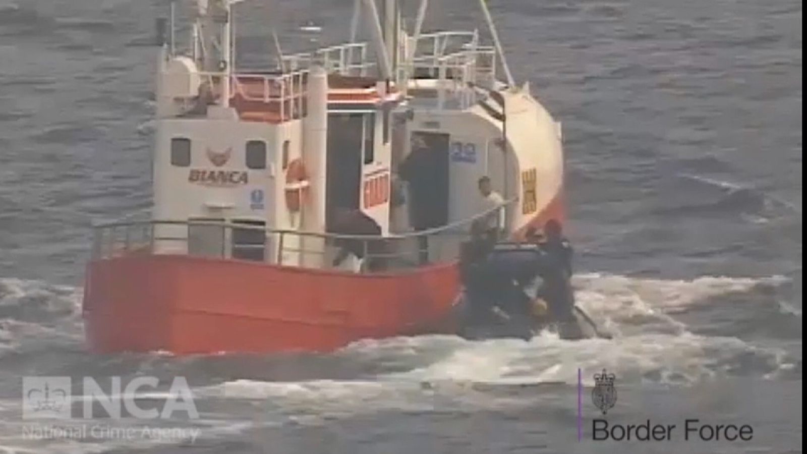 Watch: £80m drugs bust off Cornish coast | Scoop News | Sky News