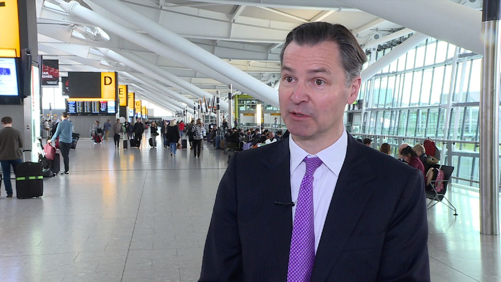 Chief executive of Heathrow, John Holland-Kaye