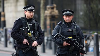 Met Police rolls out head cameras for armed officers | UK News | Sky News