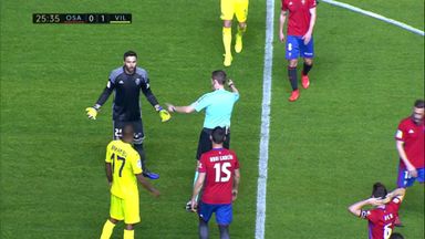 Soldado's blushes saved by the referee