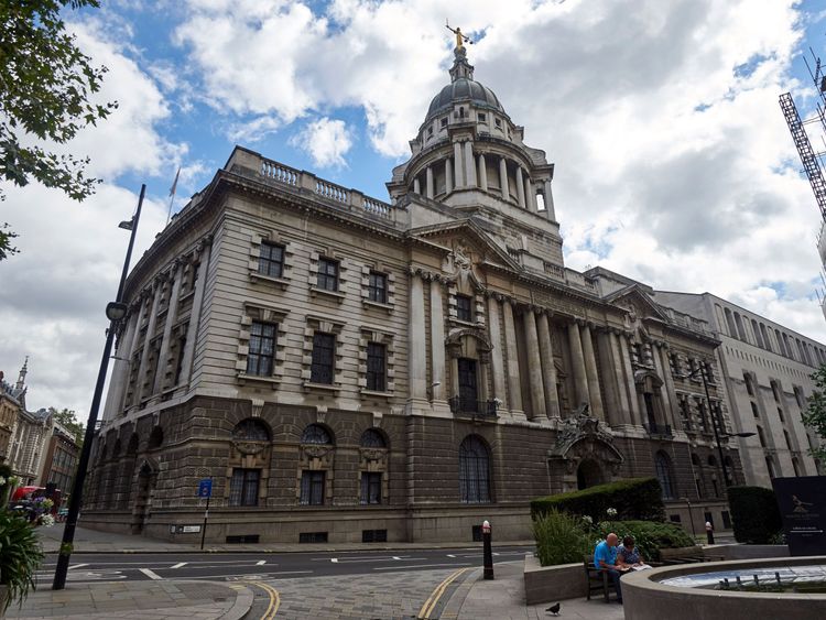 The Old Bailey in central London