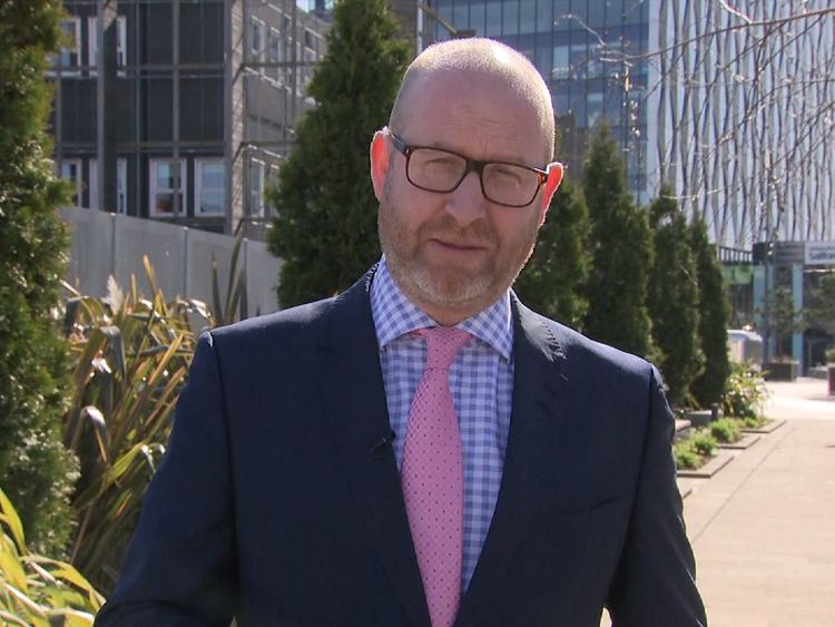 Paul Nuttall said he was 'disappointed' that Douglas Carswell quit the party