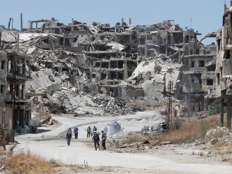 Red Cross: Syria war destruction 'on World War Two scale'