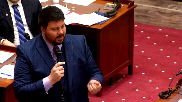 Oklahoma senator charged after being found in motel room with teenager ...