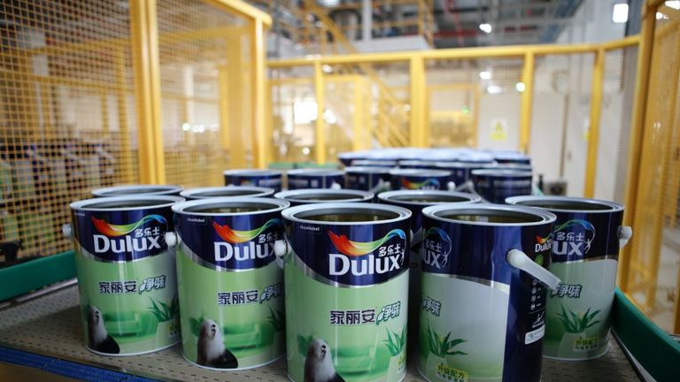 Akzo Nobel has the Dulux, Hammerite and Polycell brands in its stable