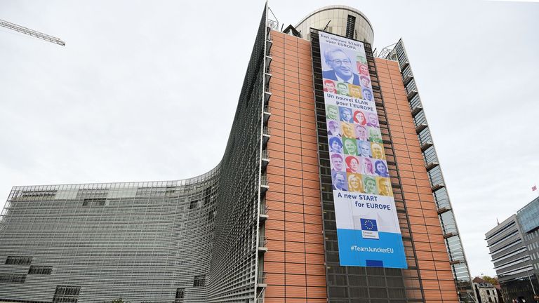 The Berlaymont Building: home of the European Commission