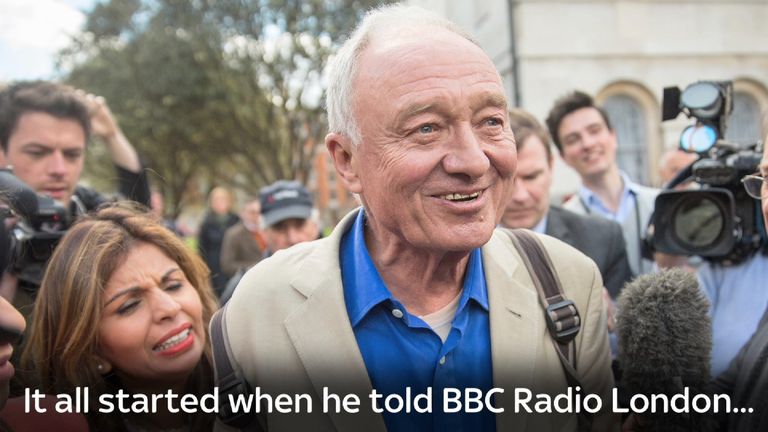 Ken Livingstone caused outrage when he suggested Hitler was a supporter of Zionism