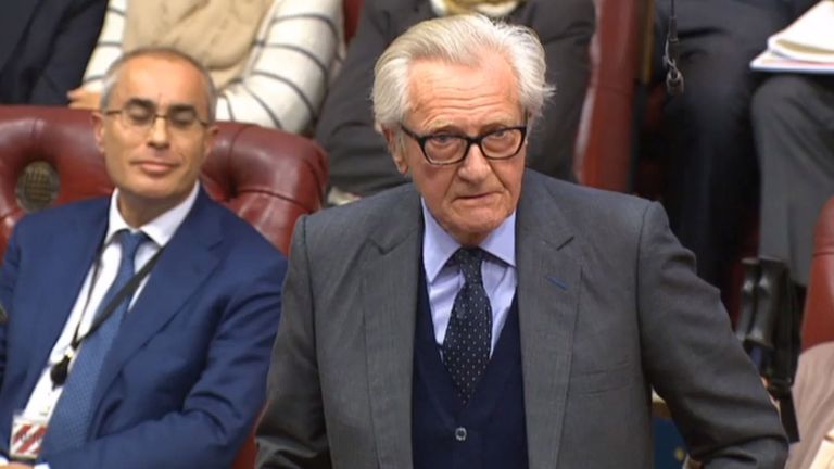 Lord Heseltine was given the boot after his Brexit rebellion