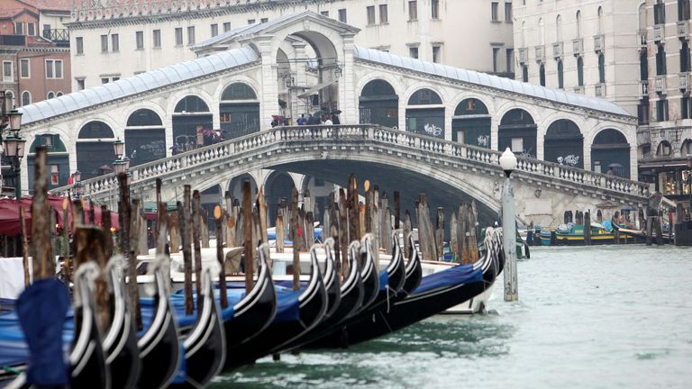 There were concerns a tourist spot like the Rialto Bridge would be targeted