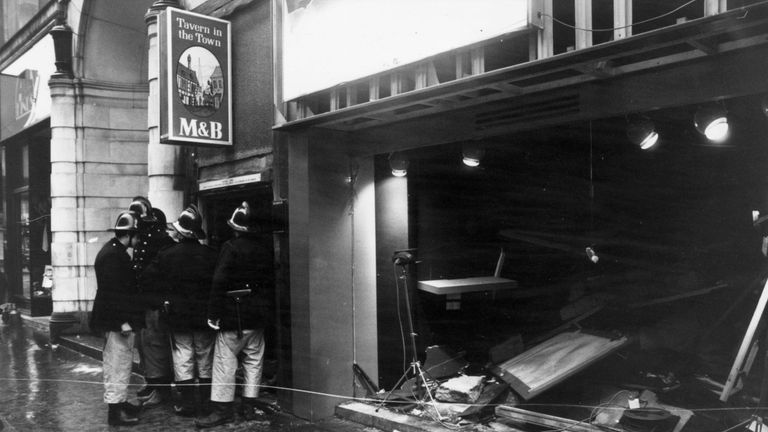The Tavern in the Town was one of two pubs targeted by the IRA in Birmingham on 21 November, 1974