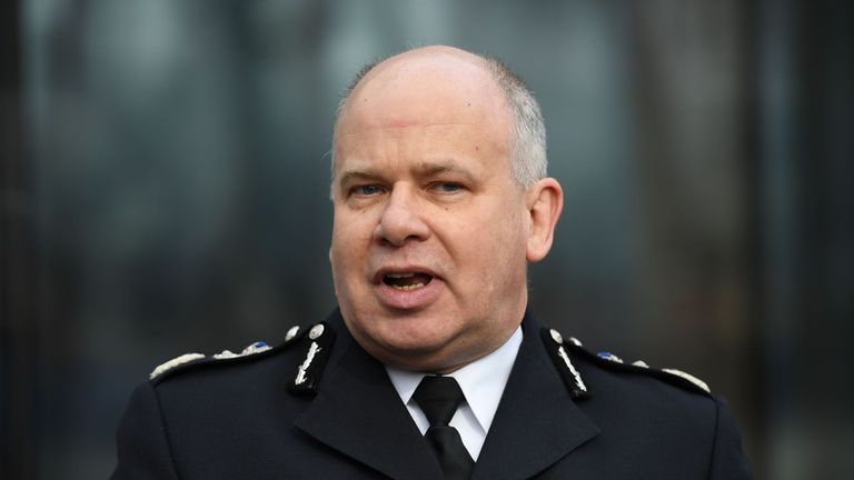 Craig Mackey, acting Met Police Commissioner, witnessed some of the attack