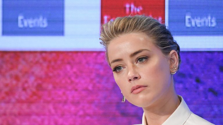 Amber Heard spoke of her sexuality at The Economist’s Pride & Prejudice event in New York