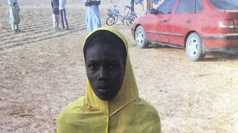 The teen said she wore the explosive for three days before summoning the courage to venture into Maiduguri