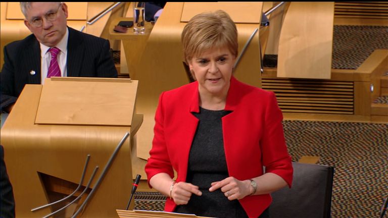 Nicola Sturgeon makes her case for a second independence vote