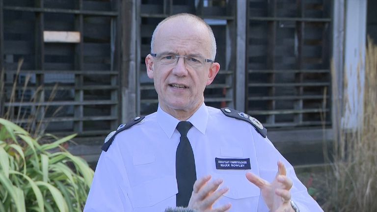 The UK&#39;s most senior counter-terrorism police officer, Met Assistant Commissioner Mark Rowley 
