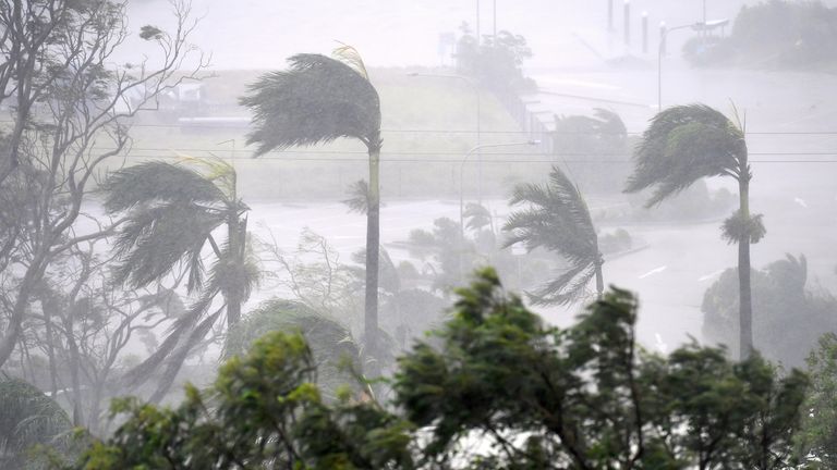 Winds of up to 160mph have been forecast
