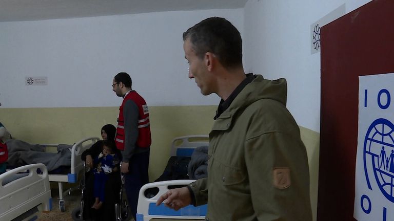 Inside a field hospital treating civilian victims
