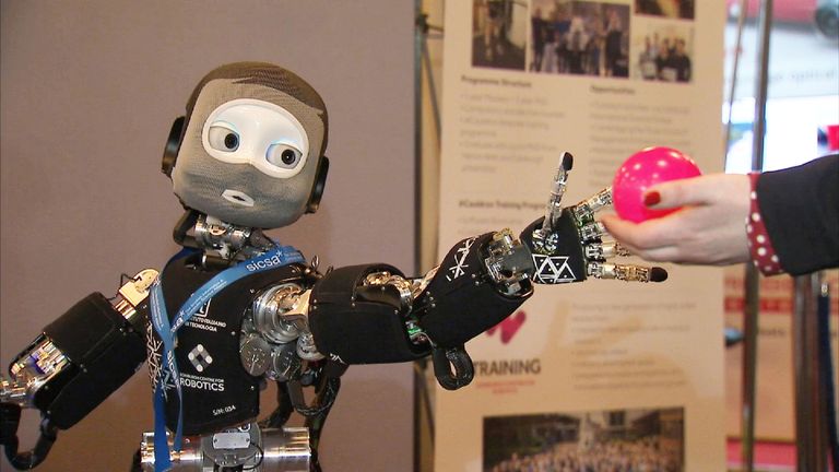 Scientists have showcased &#39;socially-intelligent&#39; robots which they believe will help tackle loneliness.