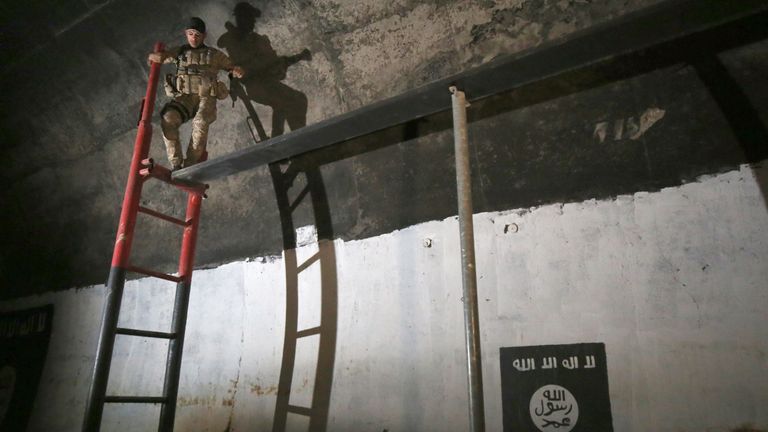 Suspected IS training centre