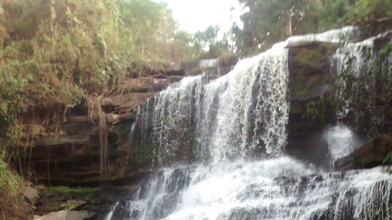 Kintampo waterfalls is a popular tourist spot. Pic: Dieu-Donné Gameli