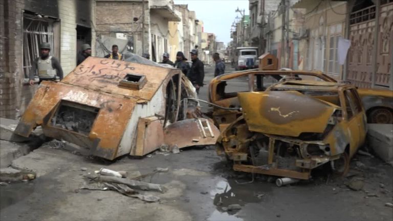 IS pack vehicles with explosive material in Mosul to create maximum havoc
