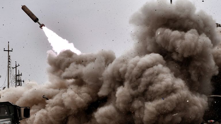 Iraqi forces are trying to retake west Mosul from IS