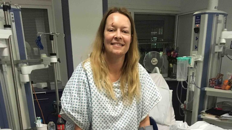 Westminster terror attack victim Melissa Cochran in hospital