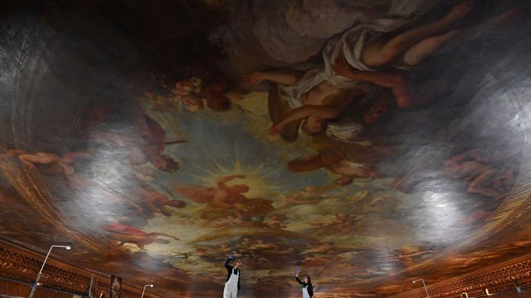 The Painted Hall Britain S Answer To The Sistine Chapel Uk News