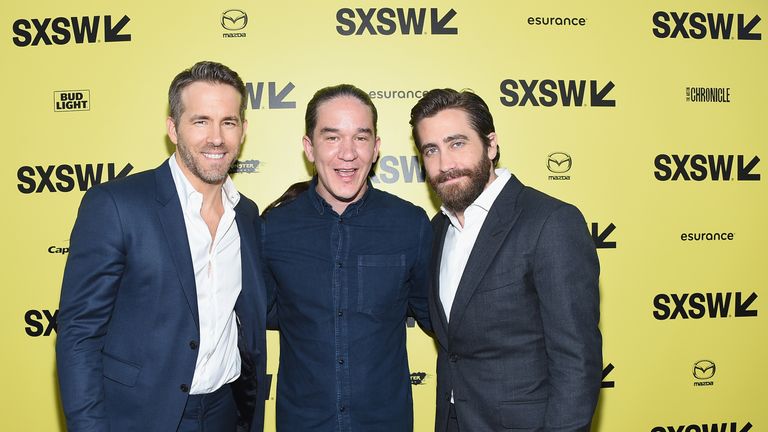  Actor Ryan Reynolds, Director Daniel Espinosa, and actor Jake Gyllenhaal 