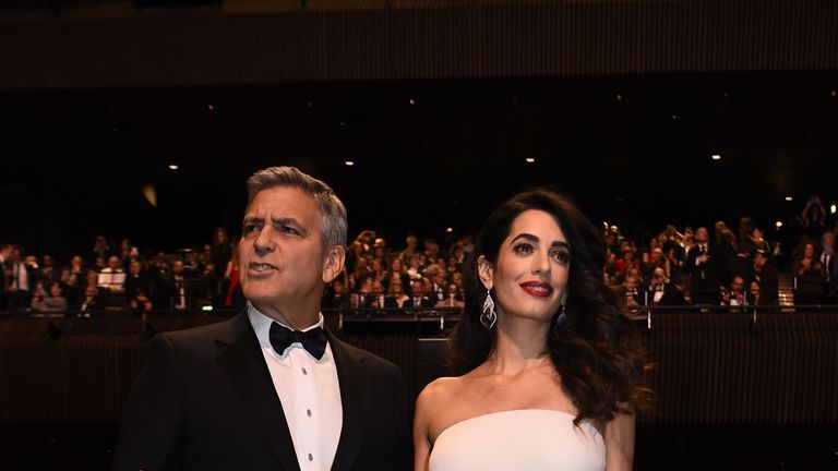Clooney is expecting twins with his wife, British-Lebanese lawyer Amal Clooney