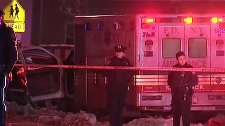 Yadira Arroyo was  trapped under the wheels of the ambulance