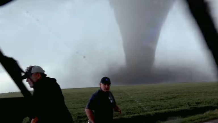 Image result for Images of storm chasers, Kelley Williamson and Randall Yarnall