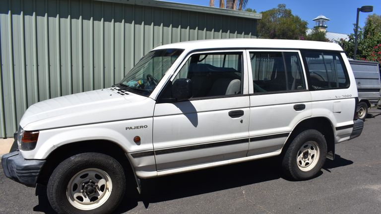 The four-wheel drive vehicle. Pic: Sarah Dionysius /The Western Star/NRM