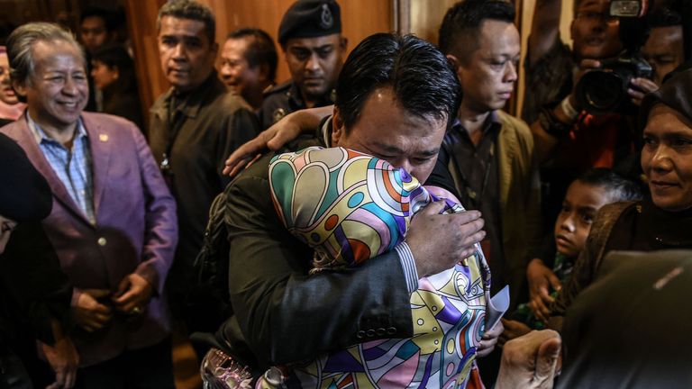 Malaysian nationals return home after being held in North Korea