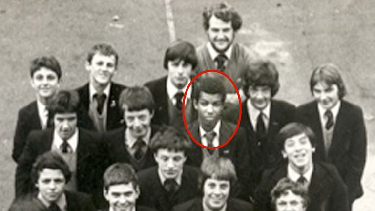 Khalid Masood  at school
