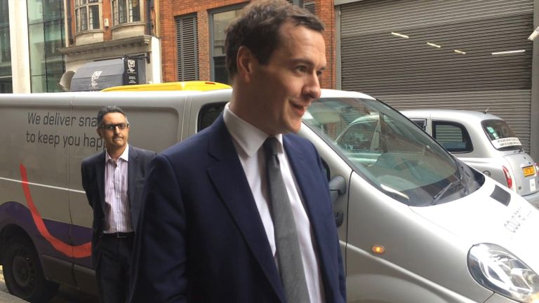 George Osborne says it&#39;s a vital time for journalism