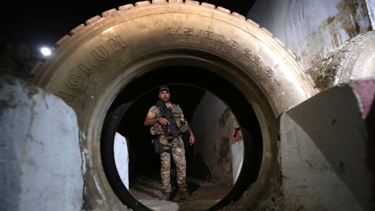 Suspected IS training centre