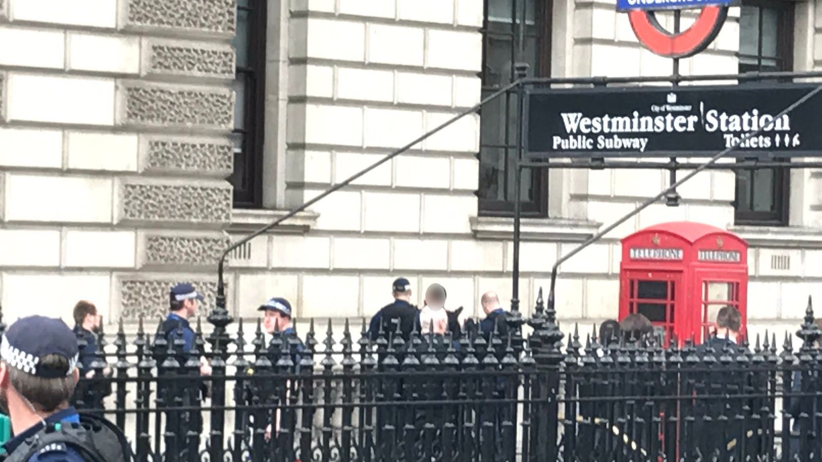 Man arrested in Westminster security alert | UK News | Sky News