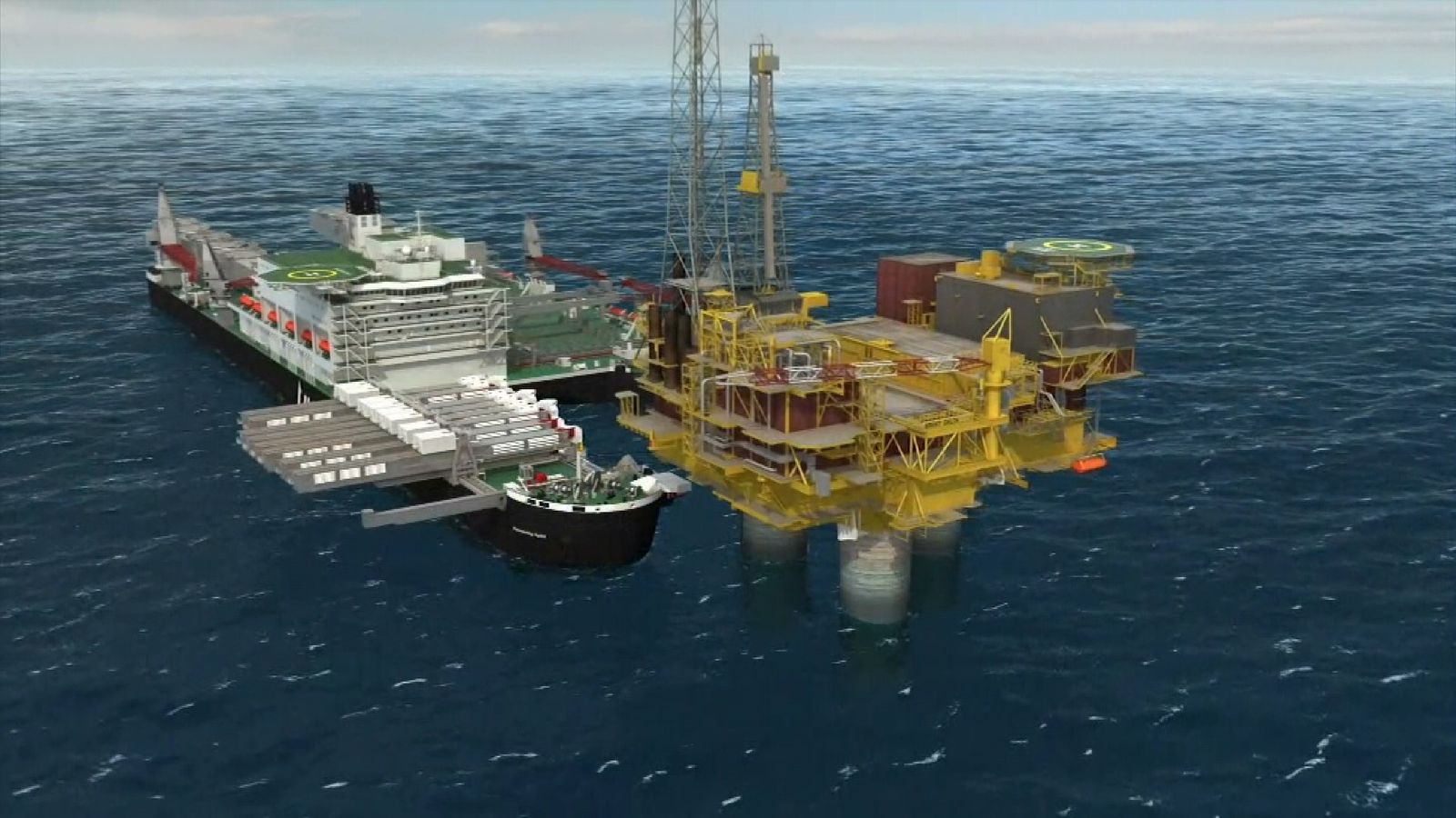 Shell Using Giant Vessel To Dismantle North Sea Oil Rigs Business