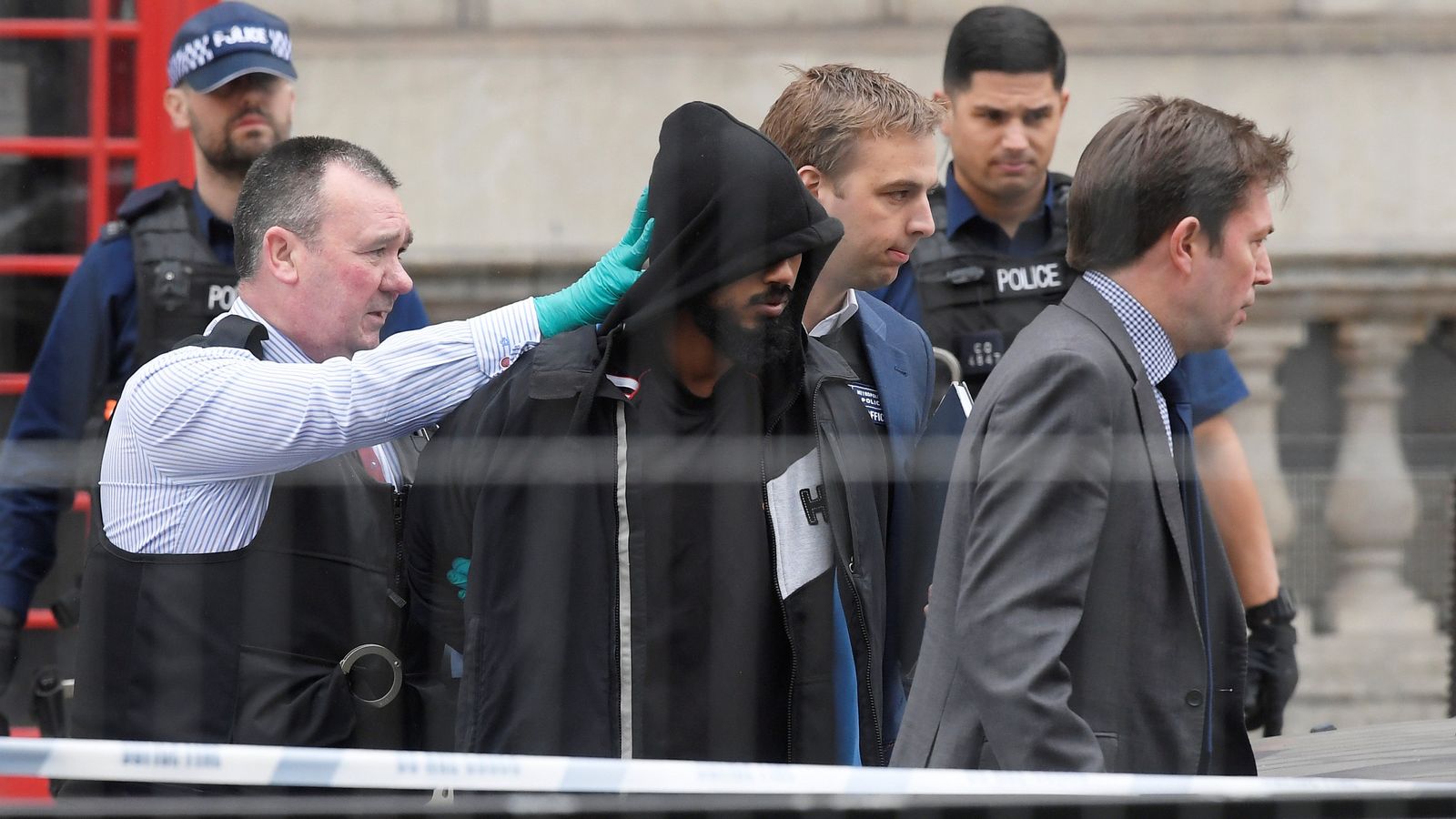 Man arrested in Westminster security alert | UK News | Sky News