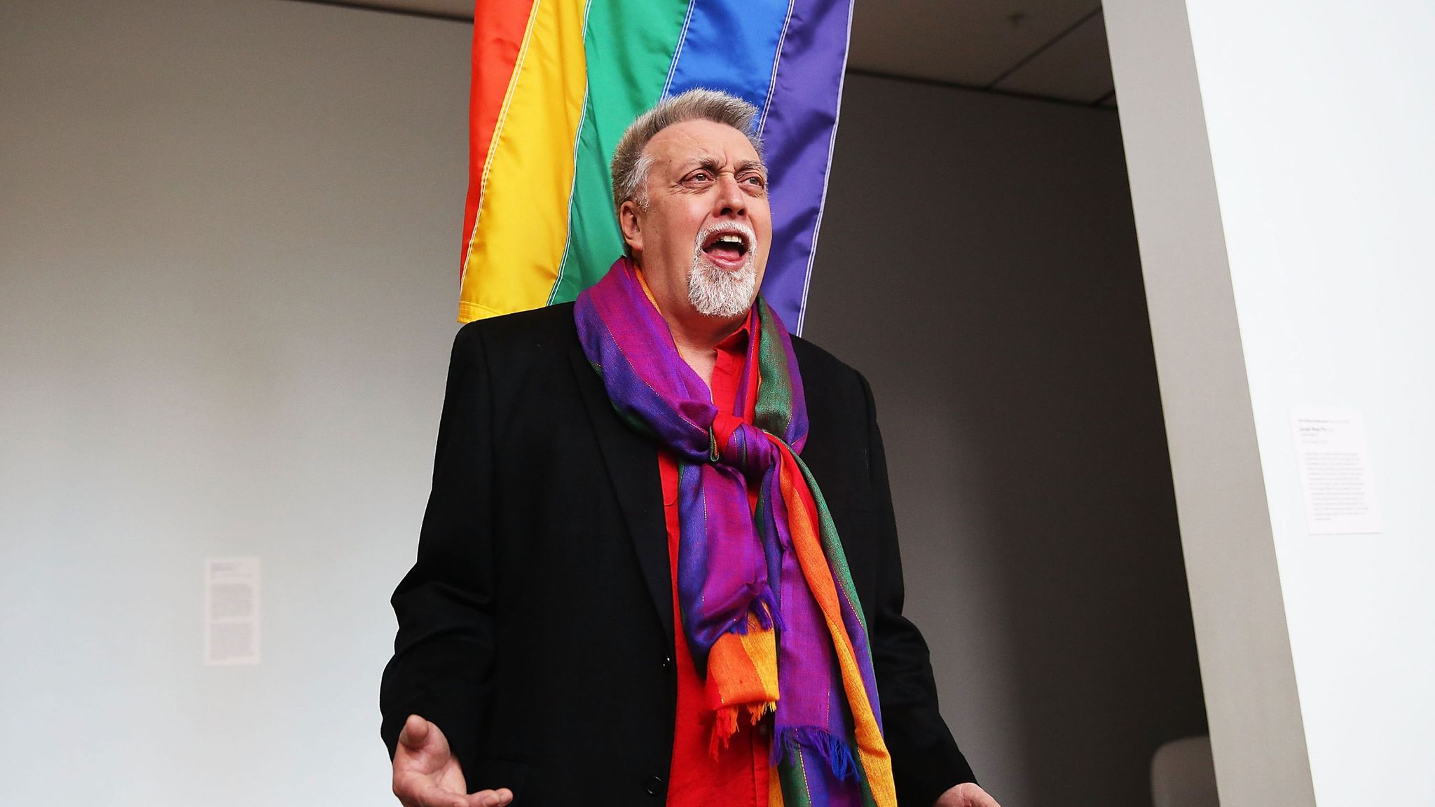 Lgbt Rainbow Flag Creator Gilbert Baker Dies World News Sky News